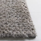 Safavieh Sg-Sts-Saint Tropez Shag 5'-0" x 8'-0" Rug in Silver