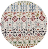 Safavieh Wyndham 7'-0" x 7'-0" Rug in Ivory / Multi