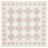 Safavieh Ebony 6'-0" x 6'-0" Rug in Beige / Ivory