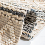 Safavieh Natural Fiber 4'-0" x 6'-0" Rug in Natural / Grey