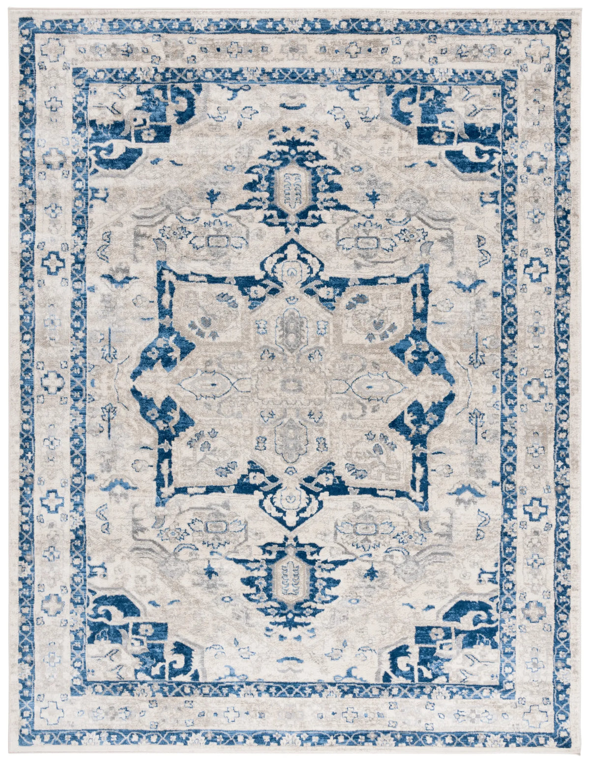 Safavieh Brentwood 10'-0" x 13'-0" Rug in Beige / Blue