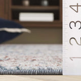 Safavieh Antique Patina 4'-0" x 5'-7" Rug in Blue / Rust