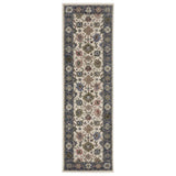 Oriental Weavers Sphinx HASTINGS HA01E Ivory Floral Rugs - runner
