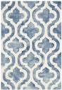 Safavieh Dip Dye 2'-0" x 3'-0" Rug in Blue / Ivory