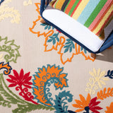Safavieh Cabana 4'-5" x 6'-5" Rug in Ivory / Blue