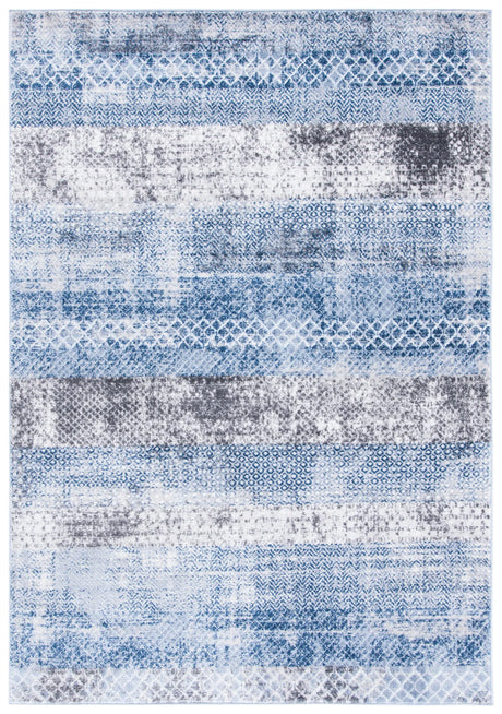 Safavieh Amelia 700 4'-0" x 6'-0" Rug in Navy / Grey