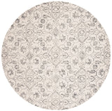 Safavieh Dip Dye 7'-0" x 7'-0" Rug in Grey / Ivory