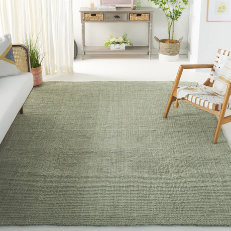 Safavieh Natural Fiber 10'-0" x 14'-0" Rug in Green / Grey