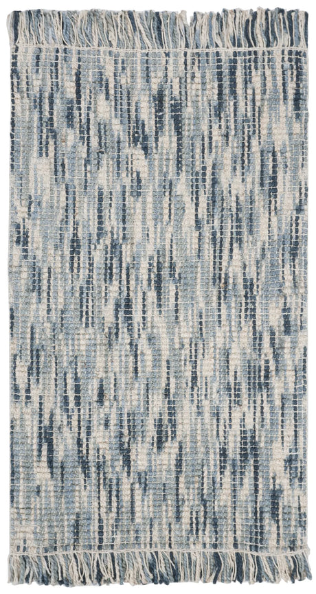 Safavieh Natural Fiber 3'-0" x 5'-0" Rug in Blue / Ivory