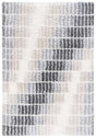 Safavieh Fontana Shag  800 4'-0" x 6'-0" Rug in Ivory / Grey