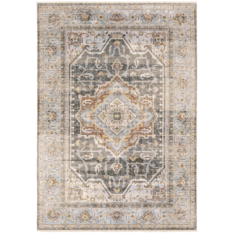 Oriental Weavers Sphinx Maharaja 1803X Charcoal/Blue Rugs - main flat