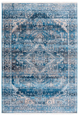 Safavieh Vintage Persian 4'-0" x 6'-0" Rug in Navy / Ivory
