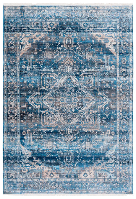 Safavieh Vintage Persian 4'-0" x 6'-0" Rug in Navy / Ivory