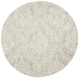 Safavieh Abstract 6'-0" x 6'-0" Rug in Grey / Ivory