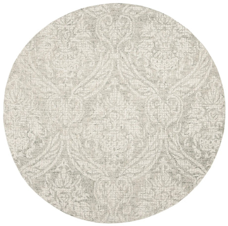 Safavieh Abstract 6'-0" x 6'-0" Rug in Grey / Ivory
