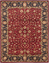 Safavieh Heritage 9'-6" x 13'-6" Rug in Red / Navy