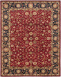 Safavieh Heritage 9'-6" x 13'-6" Rug in Red / Navy