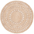 Safavieh Natural Fiber 5'-0" x 5'-0" Rug in Natural