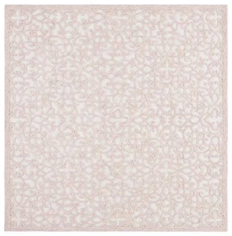 Safavieh Martha Stewart 6'-0" x 6'-0" Rug in Ivory / Pink