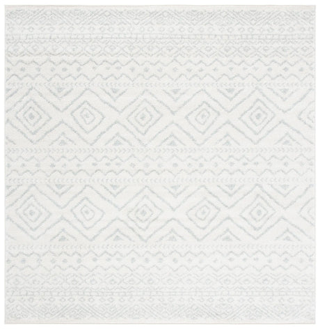 Safavieh Tulum 6'-7" x 6'-7" Rug in Ivory / Light Grey