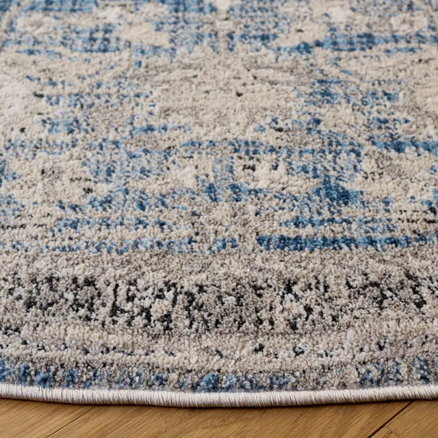 Safavieh Grove 6'-7" x 6'-7" Rug in Blue / Beige