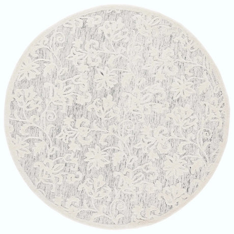 Safavieh Martha Stewart 6'-0" x 6'-0" Rug in Grey / Ivory