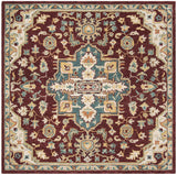 Safavieh Aspen 7'-0" x 7'-0" Rug in Red / Blue