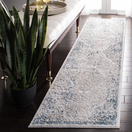 Safavieh Invista 2'-0" x 8'-0" Rug in Grey / Blue