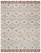 Safavieh Trace 10'-0" x 14'-0" Rug in Ivory / Light Blue