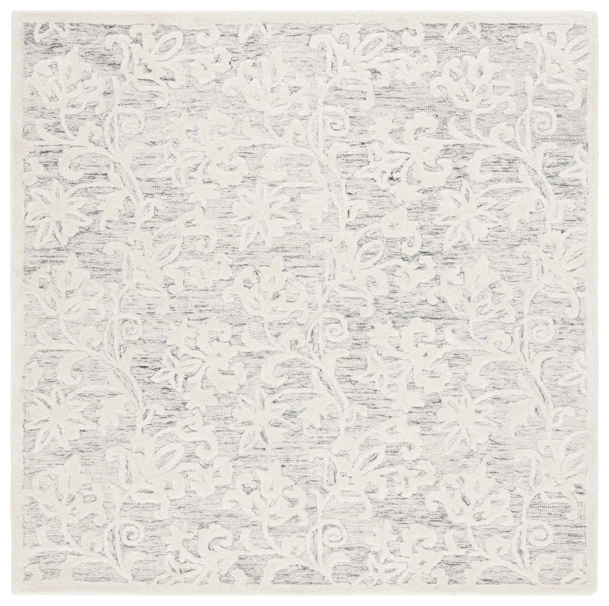 Safavieh Martha Stewart 6'-0" x 6'-0" Rug in Grey / Ivory