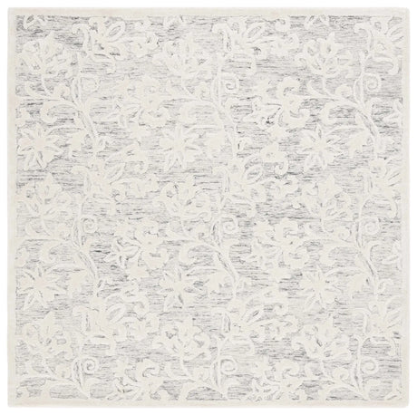 Safavieh Martha Stewart 6'-0" x 6'-0" Rug in Grey / Ivory