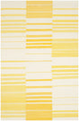 Safavieh Kilim 4'-0" x 6'-0" Rug in Gold / Ivory