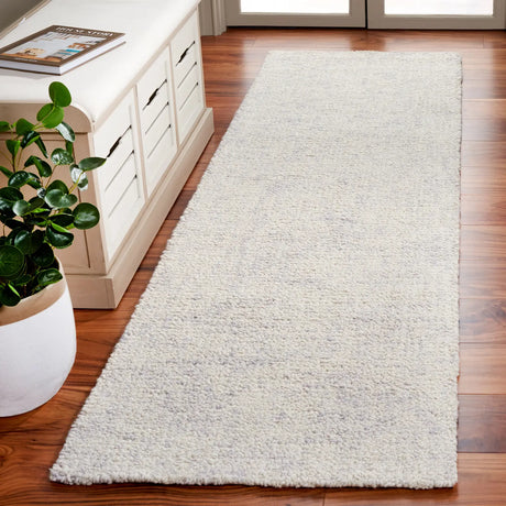 Safavieh Abstract 2'-3" x 8'-0" Rug in Light Grey / Ivory
