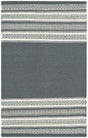 Safavieh Dhurries 3'-0" x 5'-0" Rug in Dark Grey