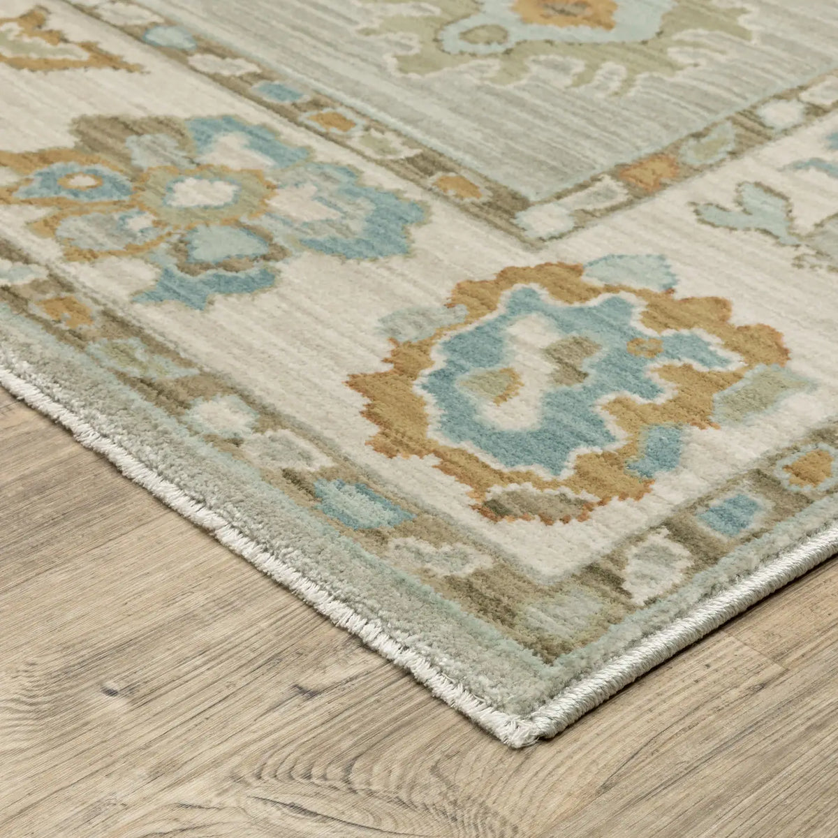 Oriental Weavers Sphinx Maeve MAE11 Blue Rugs - corner detail