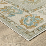 Oriental Weavers Sphinx Maeve MAE11 Blue Rugs - corner detail