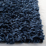 Safavieh Sheep Shag 4'-0" x 6'-0" Rug in Navy