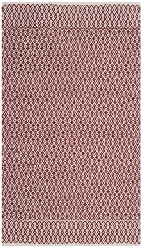 Safavieh Montauk 3'-0" x 5'-0" Rug in Ivory / Red