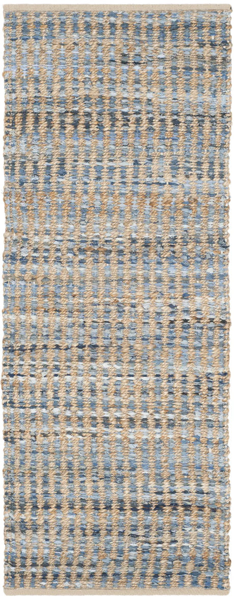 Safavieh Cape Cod 2'-3" x 6'-0" Rug in Natural / Blue
