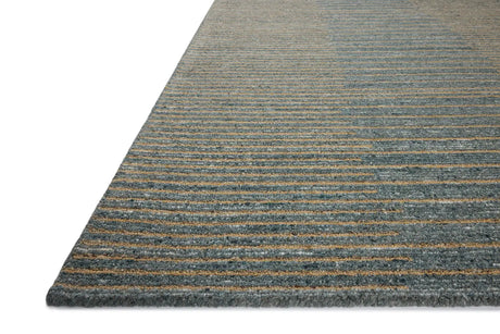 Loloi Elias Ela-03 Slate/Natural Rug - rug corner