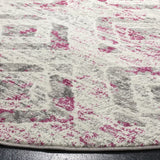 Safavieh Skyler 6'-7" x 6'-7" Rug in Ivory / Pink