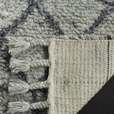 Safavieh Casablanca 6'-0" x 9'-0" Rug in Grey / Dark Grey