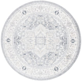 Safavieh Layla 6'-7" x 6'-7" Rug in Ivory Grey / Charcoal