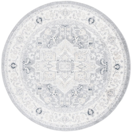 Safavieh Layla 6'-7" x 6'-7" Rug in Ivory Grey / Charcoal