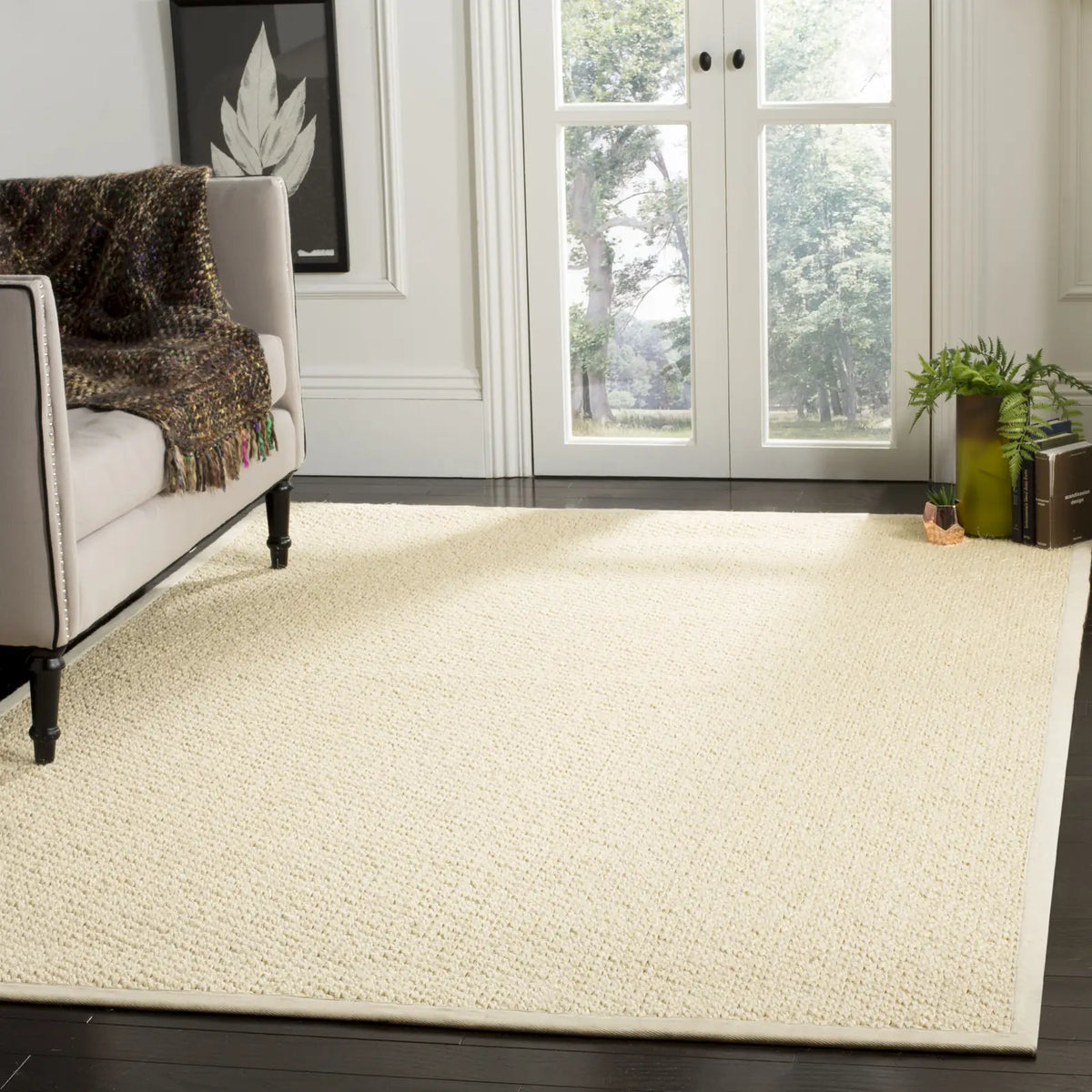 Safavieh Natural Fiber 6'-0" x 9'-0" Rug in Creme