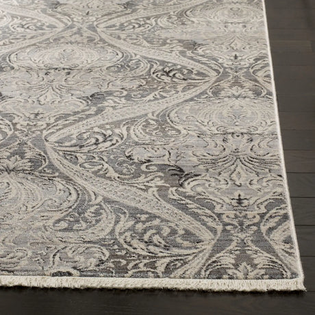 Safavieh Vintage Persian 6'-0" x 9'-0" Rug in Grey / Charcoal