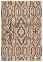 Safavieh Natural Fiber 4'-0" x 6'-0" Rug in Natural / Black