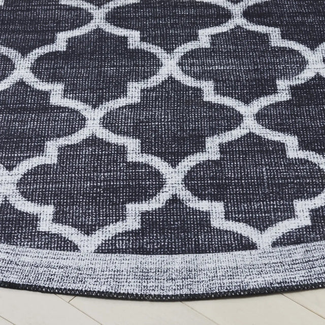 Safavieh Arizona 6'-0" x 6'-0" Rug in Black / Grey