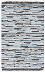 Safavieh Kenya 4'-0" x 6'-0" Rug in Charcoal / Blue