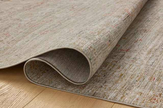 Chris Loves Julia x Loloi Ida IDA-05 Spa / Sunrise Rug - pile height